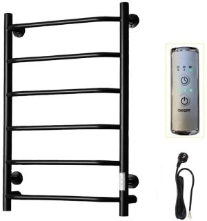 Электрический полотенцесушитель Тругор Пэк сп 6 80x50см чёрный Пэксп6/8050черныйВГП